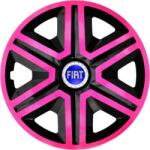 NRM Capace pentru FIAT BLUE 16", ACTION DOUBLECOLOR ROZ-NEGRU 4bc
