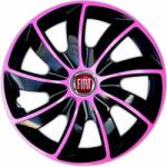 NRM Capace pentru FIAT 14", QUAD BICOLOR ROZ 4bc