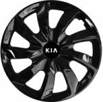 NRM Capace pentru KIA 15", STIG NEGRU VOPSIT 4bc