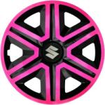 NRM Capace pentru SUZUKI 14", ACTION DOUBLECOLOR ROZ-NEGRU 4bc