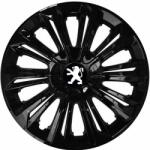 NRM Capace pentru PEUGEOT 15", STRONG NEGRU VOPSIT 4bc