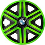 NRM Capace pentru roți BMW 16", ACTION DOUBLECOLOR VERDE-NEGRU 4bc