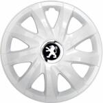 NRM Capace pentru PEUGEOT 15", DRIFT ALB VOPSIT 4bc