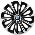 NRM Capace pentru BMW 16", STRONG DUOCOLOR ALB-NEGRU 4bc