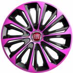 NRM Capace pentru FIAT 16", STRONG DUOCOLOR ROZ-NEGRU 4bc