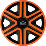 NRM Capace pentru CHEVROLET 14", ACTION DOUBLECOLOR PORTOCALIU-NEGRU 4bc