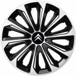 NRM Capace pentru CITROEN 15", STRONG DUOCOLOR ALB-NEGRU 4bc