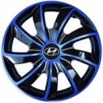 NRM Capace pentru HYUNDAI 17", QUAD BICOLOR ALBASTRU 4bc
