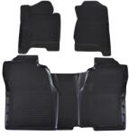 J&J Automotive Covoare cauciuc pentru CHEVROLET SILVERADO 2014-2018 4 buc