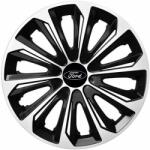 NRM Capace pentru FORD 16", STRONG DUOCOLOR ALB-NEGRU 4bc