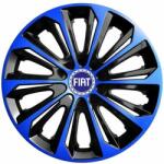 NRM Capace pentru FIAT BLUE 16", STRONG DUOCOLOR ALBASTRU-NEGRU 4bc