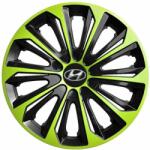 NRM Capace pentru HYUNDAI 16", STRONG DUOCOLOR VERDE-NEGRU 4bc