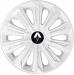 NRM Capace pentru roți RENAULT 14", STRONG ALB VOPSIT 4bc