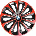 NRM Capace pentru BMW 16", STRONG DUOCOLOR ROȘU-NEGRU 4bc