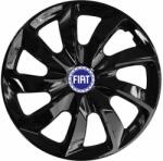 NRM Capace pentru roți FIAT BLUE 16", STIG NEGRU VOPSIT 4bc