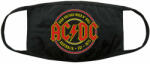 ROCK OFF Mască AC/DC - Est. 1973 - Negru - ROCK OFF - ACDCMASK04B