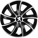 NRM Capace pentru PEUGEOT 16", QUAD BICOLOR 4bc
