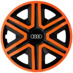 NRM Capace pentru AUDI 15", ACTION DOUBLECOLOR PORTOCALIU-NEGRU 4bc