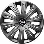 NRM Capace pentru roți OPEL 14", STRONG GRAFIT LĂCUIT 4bc