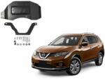 RIVAL Scut metalic diferențial pentru Nissan X-Trail 4WD 2, 0; 4WD 2, 5 - doar motoarele indicate 2015-2021