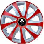 NRM Capace pentru roți RENAULT 16", DRIFT EXTRA roșu-argintiu 4bc
