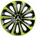 NRM Capace pentru MITSUBISHI 15", STRONG DUOCOLOR VERDE-NEGRU 4bc