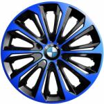 NRM Capace pentru roți BMW 14", STRONG DUOCOLOR ALBASTRU-NEGRU 4bc