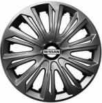 NRM Capace pentru roți NISSAN 14", STRONG GRAFIT LĂCUIT 4bc