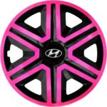 NRM Capace pentru HYUNDAI 14", ACTION DOUBLECOLOR ROZ-NEGRU 4bc