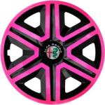 NRM Capace pentru ALFA ROMEO 15", ACTION DOUBLECOLOR ROZ-NEGRU 4bc