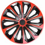 NRM Capace pentru roți SKODA 14", STRONG DUOCOLOR ROȘU-NEGRU 4bc