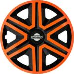 NRM Capace pentru NISSAN 15", ACTION DOUBLECOLOR PORTOCALIU-NEGRU 4bc