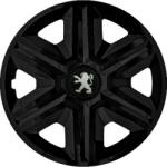 NRM Capace pentru PEUGEOT 15", ACTION NEGRU 4bc