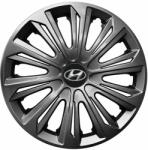 NRM Capace pentru roți HYUNDAI 14", STRONG GRAFIT LĂCUIT 4bc