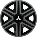 NRM Capace pentru MITSUBISHI 15", ACTION DOUBLECOLOR GRAFIT-NEGRU 4bc