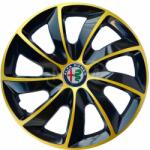 NRM Capace pentru roți ALFA ROMEO 15", STIG EXTRA aurii 4bc