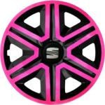 NRM Capace pentru SEAT 14", ACTION DOUBLECOLOR ROZ-NEGRU 4bc