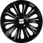 NRM Capace pentru roți SEAT 14", STRONG NEGRU VOPSIT 4bc