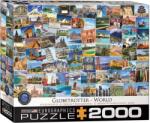 EUROGRAPHICS 2000 db-os puzzle - Globetrotter World (8220-5480)