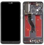  P4-02351WQK Huawei P20 Pro fekete OLED kijelző érintővel kerettel előlap (P4-02351WQK)