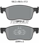 TEXTAR set placute frana, frana disc TEXTAR Q+ 2259301 (2259301)