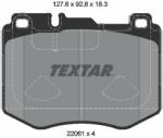 TEXTAR set placute frana, frana disc TEXTAR Q+ 2206103 (2206103)