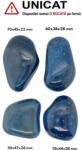 Palm Stone Agata Colorata Albastru Naturala - 50-70 x 38-47 x 22-28 mm - (XXL) - 1 Buc