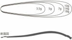 Tiemco OSCILANTA TIEMCO LIGHTNING WOBBLER 60mm 14gr Culoare 214