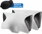 Suporto Set 2X perne ortopedice Suporto®️Wings din spuma cu memorie, cu extensii