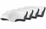Suporto Set 4X perne cu suport pentru gat din spuma cu memorie Suporto®️ Aura, 60 x 34 x 11/7 cm cu perforatii