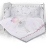 Lorelli Set de dormit pentru copii Lorelli Lily, roz balet, 0740431 Lenjerii de pat bebelusi‎, patura bebelusi