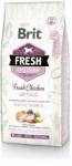 Brit Fresh Puppy Healthy Growth hrana uscata caini juniori, pui si cartofi 24 kg (2 x 12 kg)