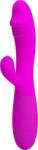 Pretty Love Vibrator Iepuras Prettylove Snappy, 30 Moduri Vibratii, Silicon, USB, Violet, 19.5 cm Vibrator