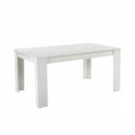 TEMPO KONDELA Étkezőasztal, fehér, laminált DTD, 160x90 cm, TOMY NEW - smartbutor